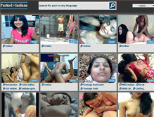Tablet Screenshot of fuckedindians.com